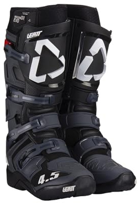Leatt Unisex motorradstiefel, Nero, 47 EU
