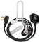 UAYESOK Schallschlauch Funkgerät Ohrhörer Kopfhörer, 2 Pin Walkie Talkie Headset mit Touch Kontrolle PTT Mic, für Baofeng BF888S Kenwood TK-3501 Protalk Retevis H777 Security Radio Zubehör