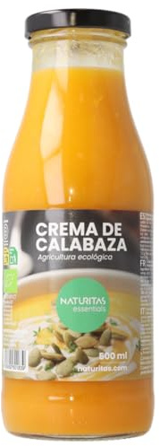 Crema de calabaza Bio | 500 ml | Naturitas Essentials | Lista | Bajo contenido en sal | Cremas Sopas y Caldos