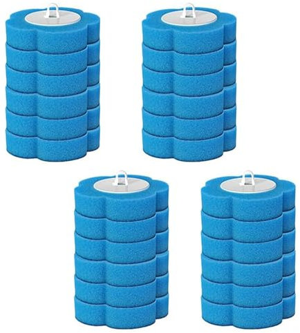 Einweg-Toilettenbürstenkopf, 24 x Einweg-Toilettenbürste Ersatzkopf Einweg Ersatzbürstenkopf Set Einweg-WC-Reinigungssystem, C