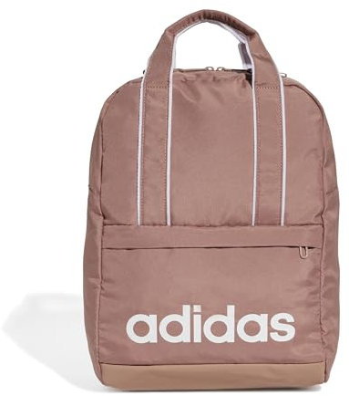 adidas Damen LINEAR Essentials Backpack, warm Clay/White, One Size