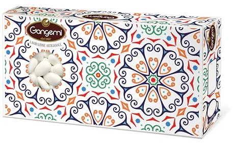 Gangemi - Confetti Nunziatina Bianchi con Mandorla Siciliana (CLASSICHE) - 500g (Bianco)