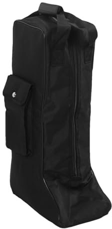 Borsa per il trasporto di stivali da equitazione, organizer da viaggio compatto, custodia protettiva per scarpe, alta copertura per stivali da equitazione, custodia antipolvere, porta cerniera