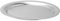 Uadme Edelstahl Teller Edelstahl Oval Speiseteller klein Multifunktion Obst Snackteller 20cm lang