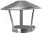 CHFYIJYHM Schornstein-Rohrhaube aus Edelstahl, Regenschutz-Schutzkappe, Rauchabzugs-Regen- und Schneeschutztopf, Rauchschutz for 75–250 mm Pipefit, Hoop 150 mm Hut 300 mm(Hoop 140mm hat 300mm)