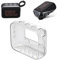 Xingsiyue TPU Transparent Cover Case for JBL Go 4 Portable Bluetooth Speaker, Anti-drop Soft Skin Case Protective Cover