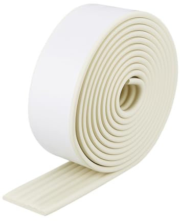 OLYCRAFT 5.5 Yards Light Goldenrod Yellow Bunk Bed Ladder Pads 3.1 Inch Wide Replacement Bed Ladder Pad with Adhesive Ladders Cover 8mm Thick for Stair Steps Foot Comfort Corner Protectors