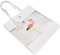 WOFASHPURET 1 Stück Flamingo Umhängetasche Transparente Shopper-Einkaufstasche aus Leder Lagerung Weiß groß Beutel aufbewahrungssack storage pockets tragbare Handtasche Schultertasche PU-Leder