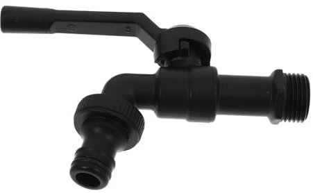 DIYEAH Robinet Rétro Ancien Robinet De Lavabo Robinets D'évier De Cuisine Robinets Spigot D'eau Extérieure Noir Cuivre