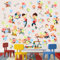Thingehoy Wandtattoo Kinderzimmer Junge Mädchen, Wandaufkleber Kinderzimmer, Anime Wandtattoos Aufkleber Kinder Wandsticker, Wall Stickers Kids Bedroom, Wanddekoration