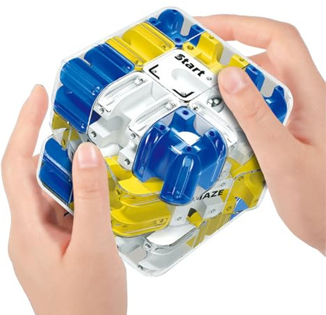 3D Labyrinth Ball Puzzle – Labyrinth PuzzleKugel, Geschicklichkeits Puzzles Ball, 3D Labyrinth Würfel, Klassenzimmer, Party, Geburtstag, Reisen, Wartezimmer, Familientreffen, Gesellschaftliches Ereign