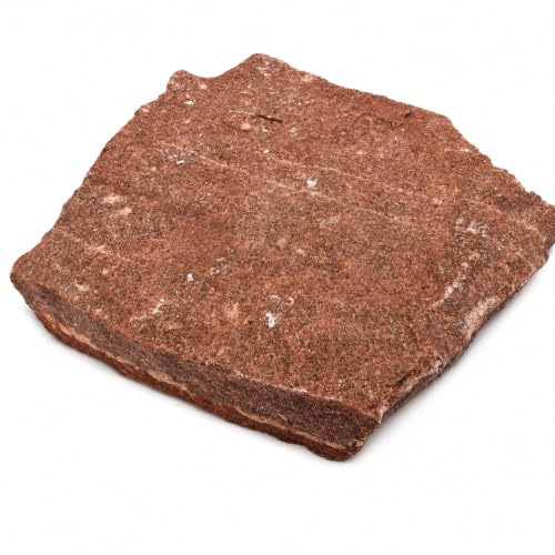 Red Slate Aquarium Rocks 1KG Fish Tank Stones Aquascaping Terrarium Ponds