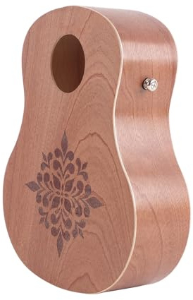 Bongos Drum Cajon mit Konzertgitarrenkörper und warm klingendem Holzlaminat Reisehandtrommel