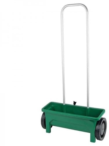 BURI Streuwagen für Saatgut Dünger Salz Rasen