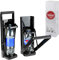Froster Frantoio gigante per bottiglie e lattine, frantoio per il riciclaggio di bottiglie di plastica, cartoni, lattine da 20 once birra, pressa da parete per lattine in alluminio Eco, con manico