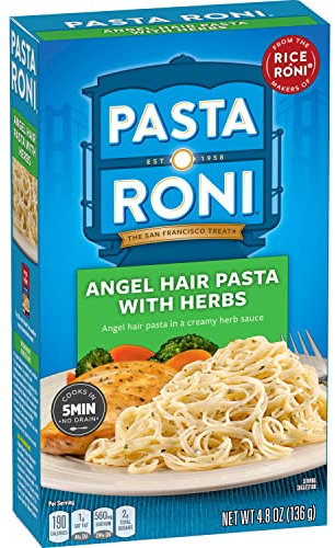 Pasta Roni Pasta de pelo de ángel con hierbas, 5 onzas