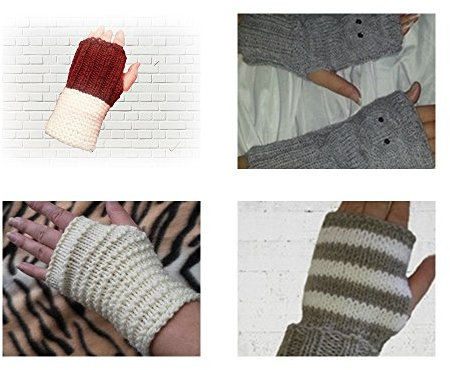 Strickanleitung Pulswärmer 4in1 4 Anleitungen zum Spitzenpreis: Perfekt für Anfänger
