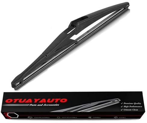 OTUAYAUTO Rear Windshield Wiper Blades - 2 Pieces of 12 Car Back Window Wiper - Replacement for Nissan Rogue Juke Pathfinder, Honda Civic, Infiniti QX60, Mercedes-Benz