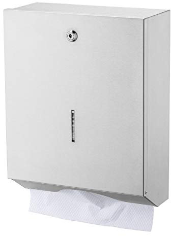 All Care 3802 Basicline Edelstahl Handtuchspender, groß