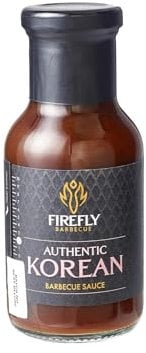 Firefly Barbecue Korean BBQ Sauce with Soy Sauce & Traditional Spices - Sweet & Spicy Marinade for Chicken, Pork & Seafood - Traditional Asian Cooking Sauce for Grilling, Roasting & Stir-Frying 250ml