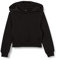 Build Your Brand By113-girls Cropped Sweat Hoody Felpa con Cappuccio, Nero, 9&ndash10 Years Bambina