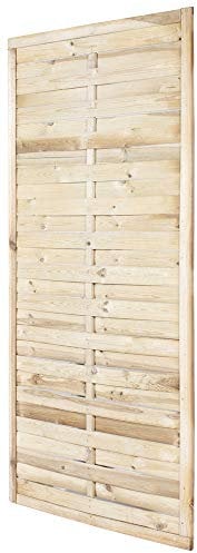 VERDELOOK | Pannello Frangivento in Legno 90x180cm, Pannello Divisorio per Giardino, Balcone e Terrazzo