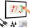 XIAOSTAR A3 Led Licht Pad Leuchttisch, Smart Tracing mit Sperrbildschirm und Timing-Set, Einstellbare Helligkeit und Farbtemperatur,für Künstler, Animationszeichnen, Skizzieren, Röntgenbetrachtung