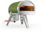 Roccbox di Gozney Forno per pizza da esterno - Include paletta per pizza professionale - Alimentato a gas, con placca in pietra e fiamma rotante - Termometro integrato e copertura anti-ustione - Verde