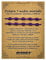 arana's - Pulsera siete nudos morada mujer hombre - Libertad espiritual - Hilo violeta protección energía negativa - Amuleto de la buena suerte - Brazalete ajustable, anudada - Unisex (Morada)