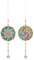 2Pcs Diamond Painting Sonnenfänger DIY Diamant Malerei Gartendeko Anhänger Lucky Windspiele Garten Deko Geschenk (11)