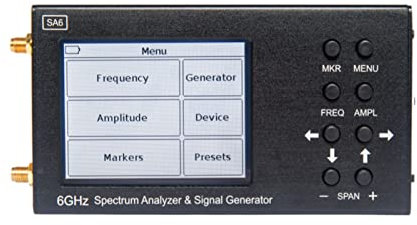 Analizzatore di Spettro RF Portatile Generatore di Segnale Spectrum Explorer con generatore di tracciamento 35-6200 MHz con Touchscreen