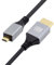 CY Cavo Micro HDMI 2.1 Ultra Sottile HDTV Cavo 8K 4K Iper Super Flessibile Sottile Cavo Da Tipo A a Tipo D per Fotocamera HDTV 200cm