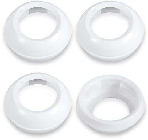 4pcs Replacement Baby Bottle Nipple Rings for Philips Avent Bottles, Baby Bottle Screw Rings BPA-Free Bottle Nipple Collars Rings Compatible with Avent Natural Plastic & Glass Bottles