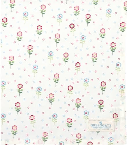 GreenGate Noella Tischdecke White 100x100cm