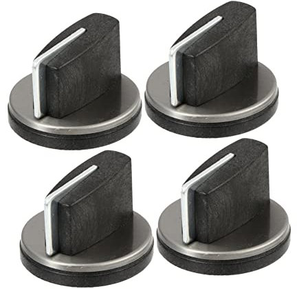 jojofuny 4stücke Drehknopf Für Gasherd Herdknöpfe Aus Hitzebeständigem Kunststoff Bedienknöpfe Für Gasherd-zubehör Kompakt Und Robust Leicht Zu Handhaben Lagern