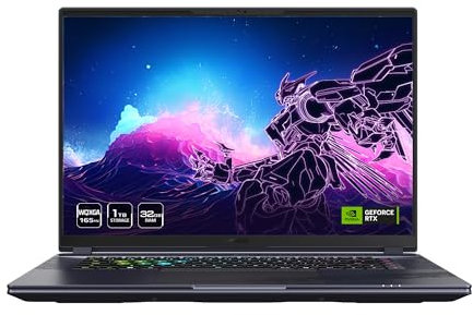 GIGABYTE - AORUS 16X (2024) Gaming Laptop - 165Hz 2560x1600 WQXGA - NVIDIA GeForce RTX 4070 - Intel i7-14650HX - 1TB SSD con 32GB DDR5 RAM - Win11 Home AD (AORUS 16X ASG-53USC64SH)