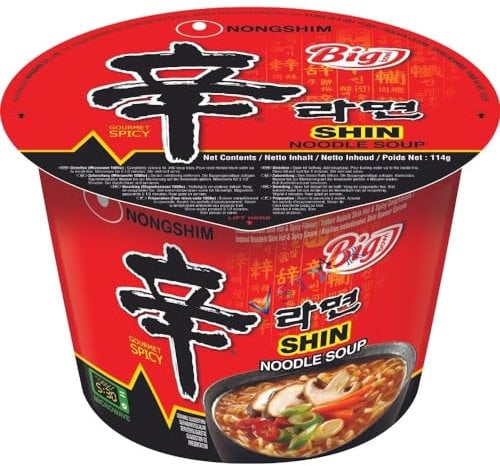 VSTAR Nong Shim Shin Noodle Big Bowl 114g