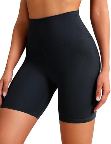 BAYDI Clouduxi Radlerhose Damen 6“ High Waist Gym Shorts Sporthose Kurz Blickdicht Sport Shorts Damen für Yoga