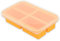 Extra-Large Silicone Freezing Tray with Lid - Heavy Duty Plastic Food Container, Soup Freezer, Sauces, Meal Prep, 300ml Per Portion, 1.2L Total Capacity