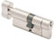 Door Minder BS1 TS007 1 Star Keyed Alike Euro Door Cylinder (Thumb Turn Cylinder, 35x35mm)