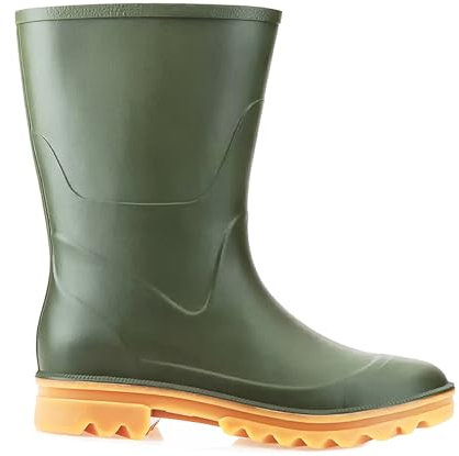 Generico G&G Stivali e Tronchetti Uomo in PVC Lavoro Pioggia Pesca Made in Italy (Tronchetto basso, Sistema Taglie Calzature EU, Adulto, Uomo, Numero, Media, 42)