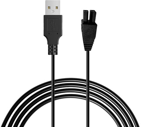 MULTIM USB Ladekabel Kompatibel mit Gardena Set ClassicCut Li 9853 9854 9855 ComfortCut Li 9856 9857 9858 Grasschneider 1,8m Netzkabel Ersatzladekabel für Ladegerät