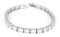 HOILY’S Armband Damen Baguette Tennisarmband Schmuck mit Zirkonia in 925 Sterling Silber
