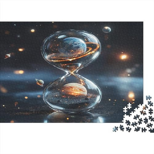 Jenseits von Zeit und Raum Puzzle 1000-teilige Für Erwachsene Lernspiel Lernspiel Herausforderung Spielzeug Space-Zeit 1000-teilige Für Erwachsene Und Kinder Ab 14 Jahren 1000pcs (75x50cm)