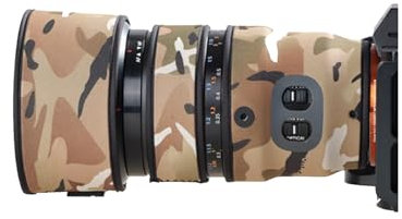Lens Cover for Sony FE 90mm F/2.8 Macro G OSS Camouflage Camera Lens Protection Sleeve (Color #MC Camouflage - Waterproof) Rain Cover