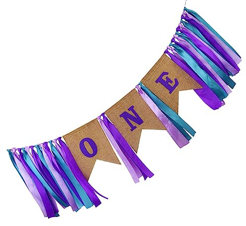 Kisangel Hochstuhl Banner Geburtstag Junge Ein Geburtstagsbanner Dekorationen Zum Ersten Geburtstag Für Jungen Buchstaben Banner Ein Hochstuhl Junge Requisiten Für Fotoshootings Zum
