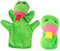 BESPORTBLE 2Stücke Schlangen Handpuppen Interaktive Fingerpuppen Für Pädagogisches Für Eltern Junge Mädchen Interaktion Zum Geschichtenerzählen Emotionen