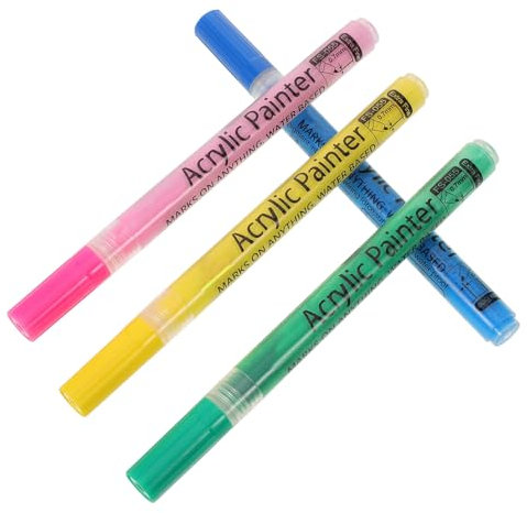OSOLADY 4pcs Acrylic Golf Club Changing Marker Pen Set Multi-color Golf Shaft Acrylic Paint Marker for Diy Club and Repair Suitable for