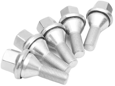 ZHjLut Bulloni Ruota Compatibile con Jeep per Cherokee 2.0L 2.4L 2023 Bullone per Ruota M12x1.25 6511051AA