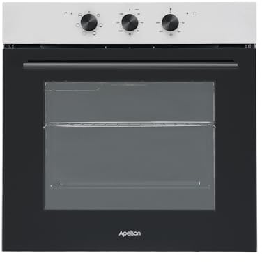 Apelson Four statique AMS 5001 X grande capacité 76L 6 fonctions 5 niveaux Placement porte panoramique verre froid Accessoires inclus Nettoyage facile Couleur inox et noir